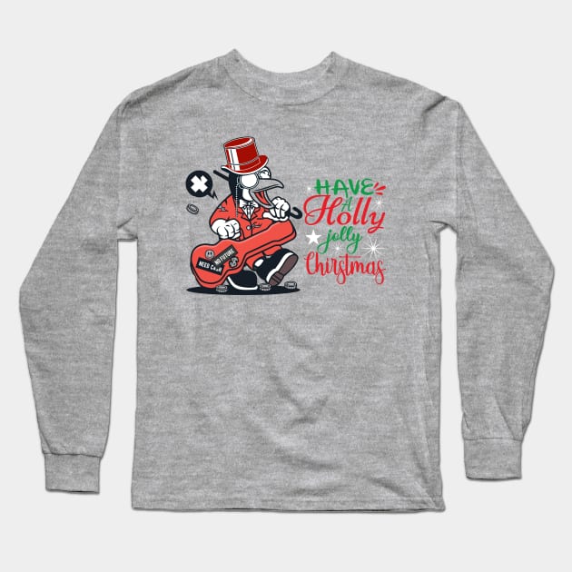 Have a holly jolly Christmas Long Sleeve T-Shirt by Transcendexpectation
